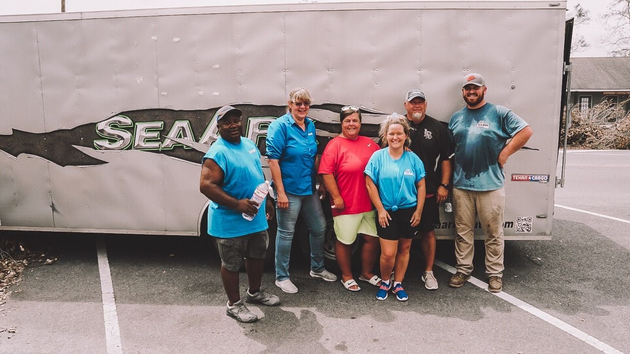 SEAARK BOATS PROVIDES HURRICANE RELIEF SUPPLIES IN LOUISIANA